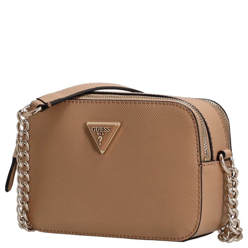 Guess Noelle Crossbody - Bolso de hombro 21 cm (beige)