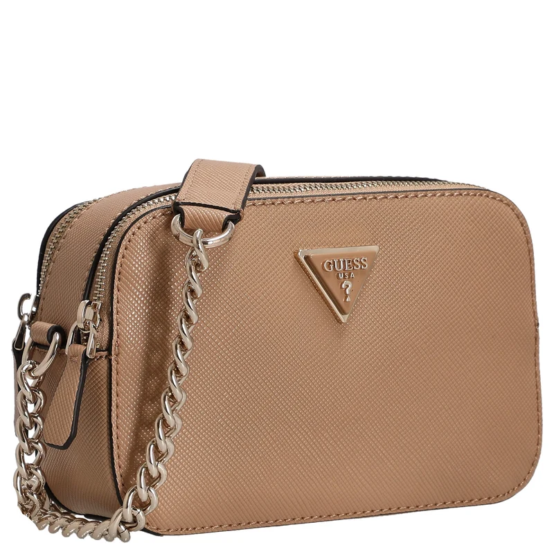 Guess Noelle Crossbody - Bolso de hombro 21 cm (beige)