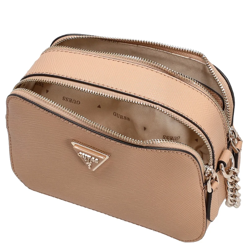 Guess Noelle Crossbody - Bolso de hombro 21 cm (beige)