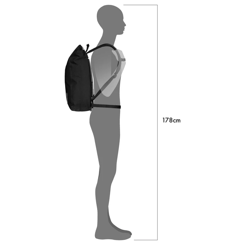 Ortlieb Velocity 23 - Mochila 15" 50 cm (black)