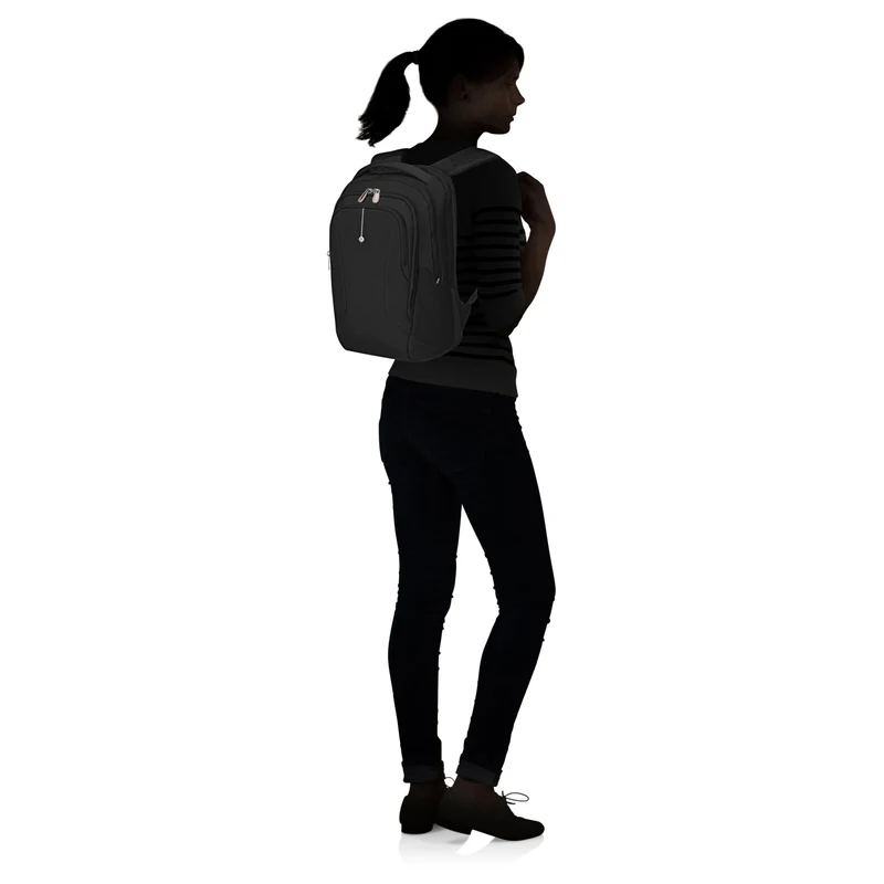 Samsonite Women's Guardit Classy 2.0 - Mochila 14.1" 40 cm (black)