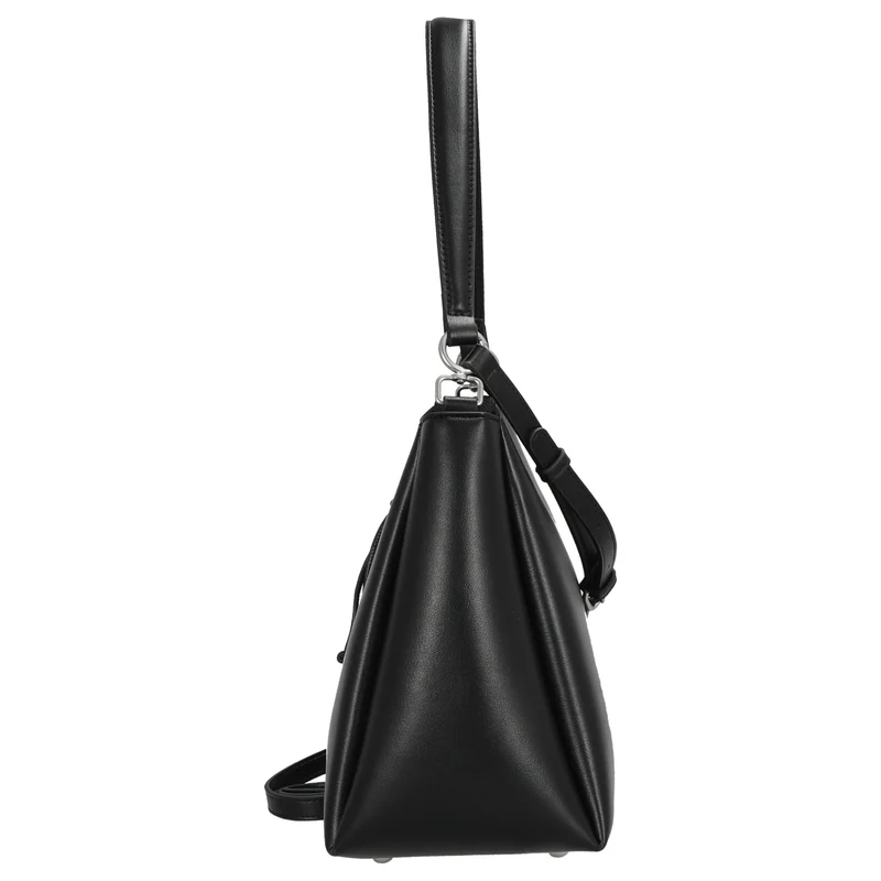 Seidenfelt Sandve Midi Hobo - Bolso de hombro 31 cm (black)