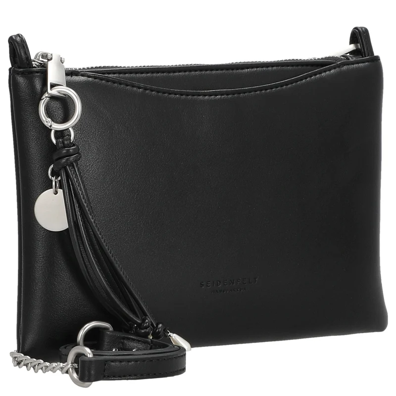 Seidenfelt Sandve - Bolso bandolera 24 cm (black)