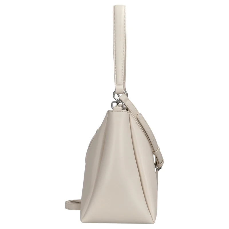 Seidenfelt Sandve Midi Hobo - Bolso de hombro 31 cm (cream)