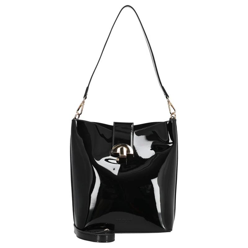 Seidenfelt Grenaa Hobo - Bolso de hombro 27 cm (negro)