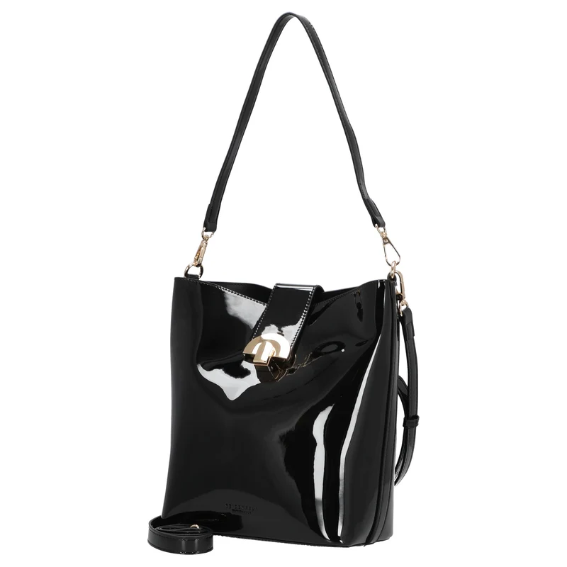 Seidenfelt Grenaa Hobo - Bolso de hombro 27 cm (negro)