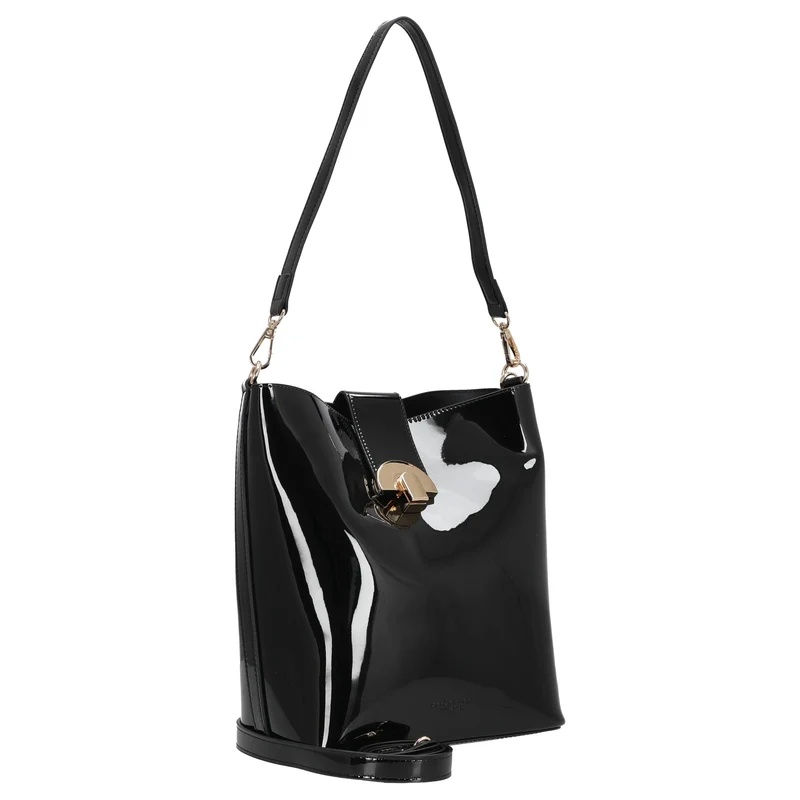 Seidenfelt Grenaa Hobo - Bolso de hombro 27 cm (negro)