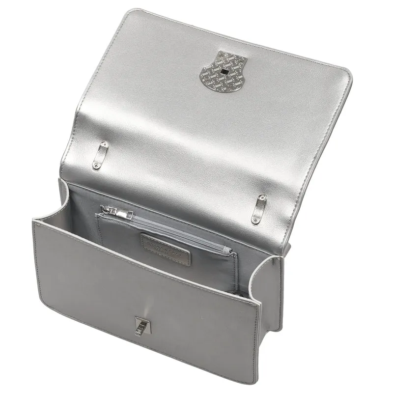 Seidenfelt Seljord - Bolso de mano 23.5 cm (silver)