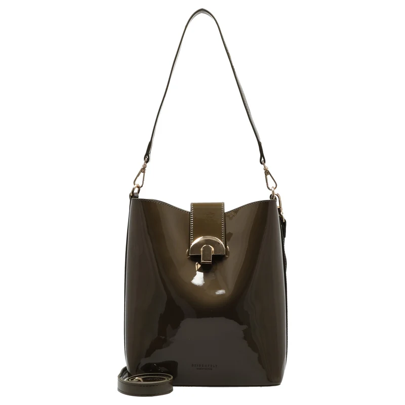 Seidenfelt Grenaa Hobo - Bolso bandolera 27 cm (khaki)