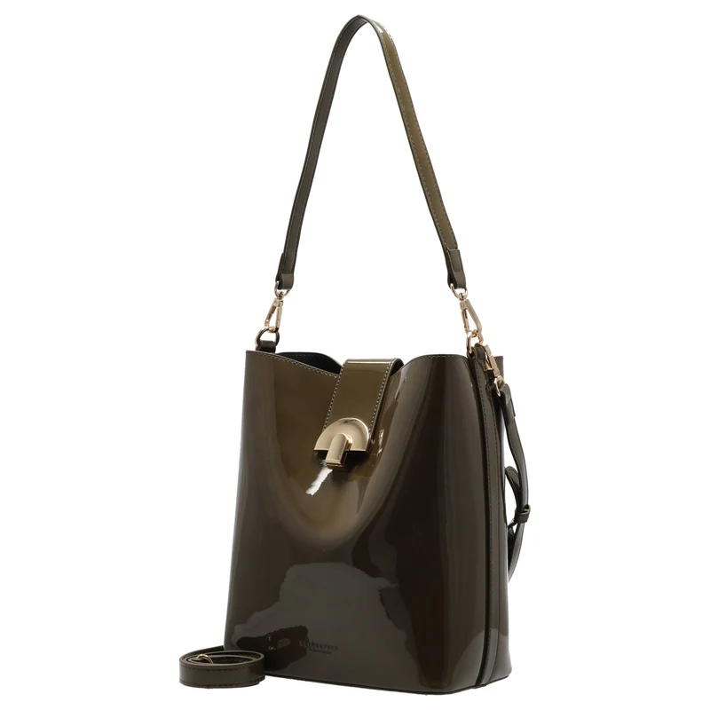 Seidenfelt Grenaa Hobo - Bolso bandolera 27 cm (khaki)