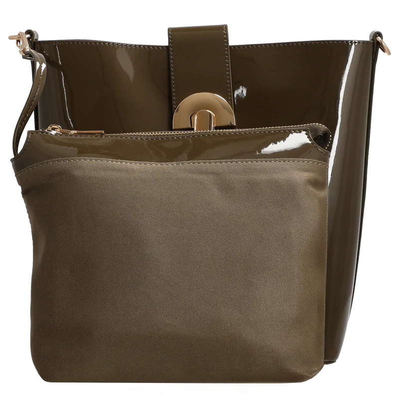 Seidenfelt Grenaa Hobo - Bolso bandolera 27 cm (khaki)