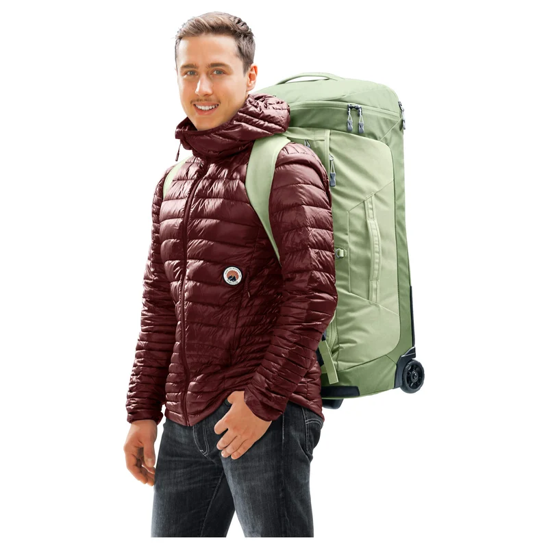 Deuter Duffel Pro Movo 60 - Bolsa de viaje con ruedas 74 cm (mineral-grove)