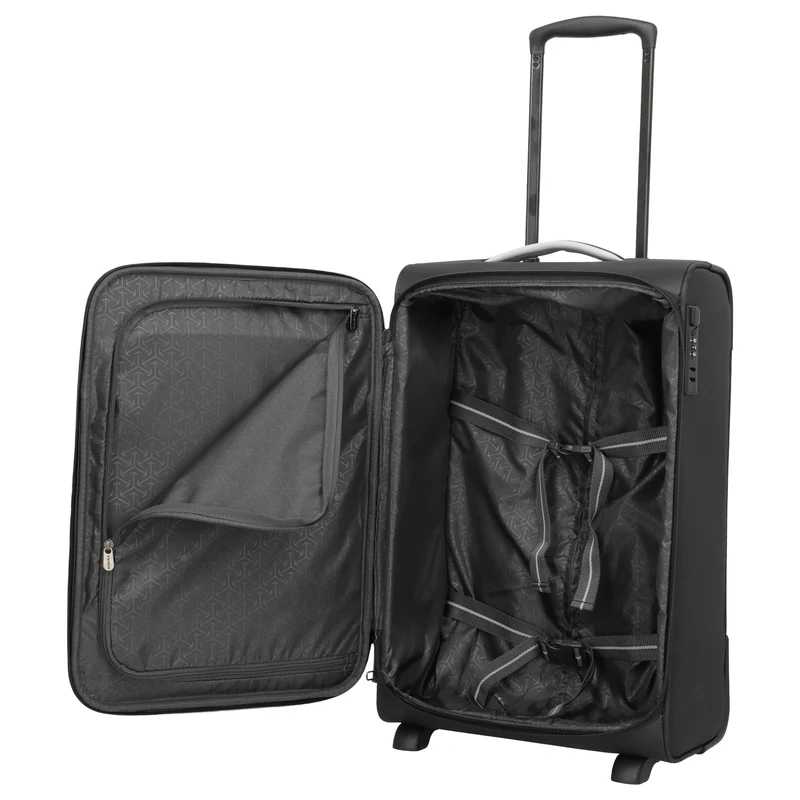 Travelite Jetpack Slim - Trolley de 2 ruedas S 55 cm (schwarz)