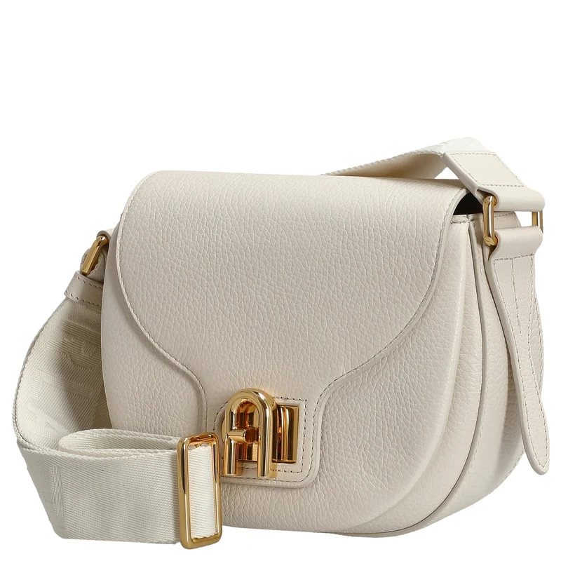 Furla Lotus Mini - Bolso bandolera 14 cm (panna+toni panna)