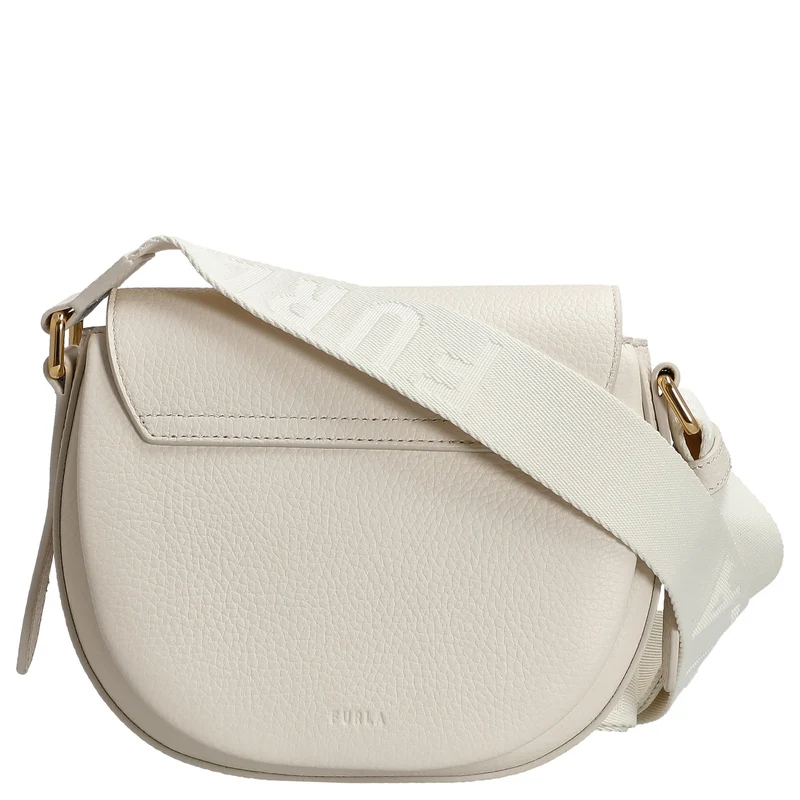 Furla Lotus Mini - Bolso bandolera 14 cm (panna+toni panna)