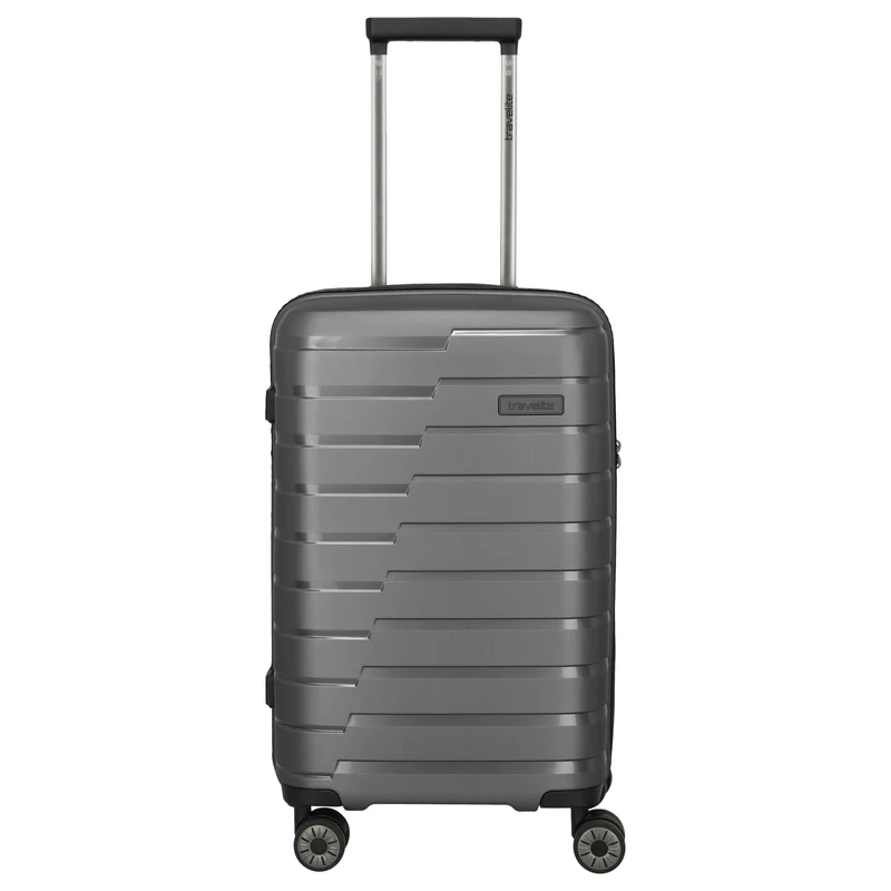 Travelite Air Base Slim - Trolley de cabina con 4 ruedas S 55 cm (anthracite)