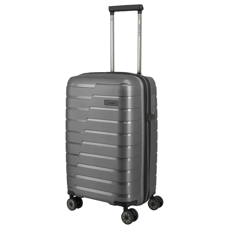 Travelite Air Base Slim - Trolley de cabina con 4 ruedas S 55 cm (anthracite)