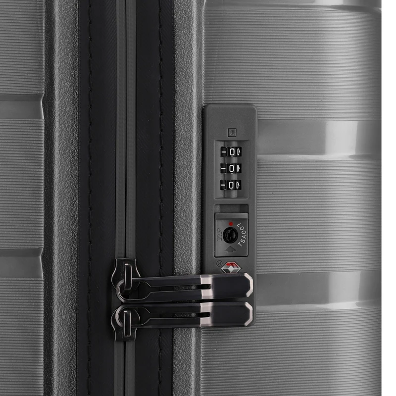 Travelite Air Base Slim - Trolley de cabina con 4 ruedas S 55 cm (anthracite)