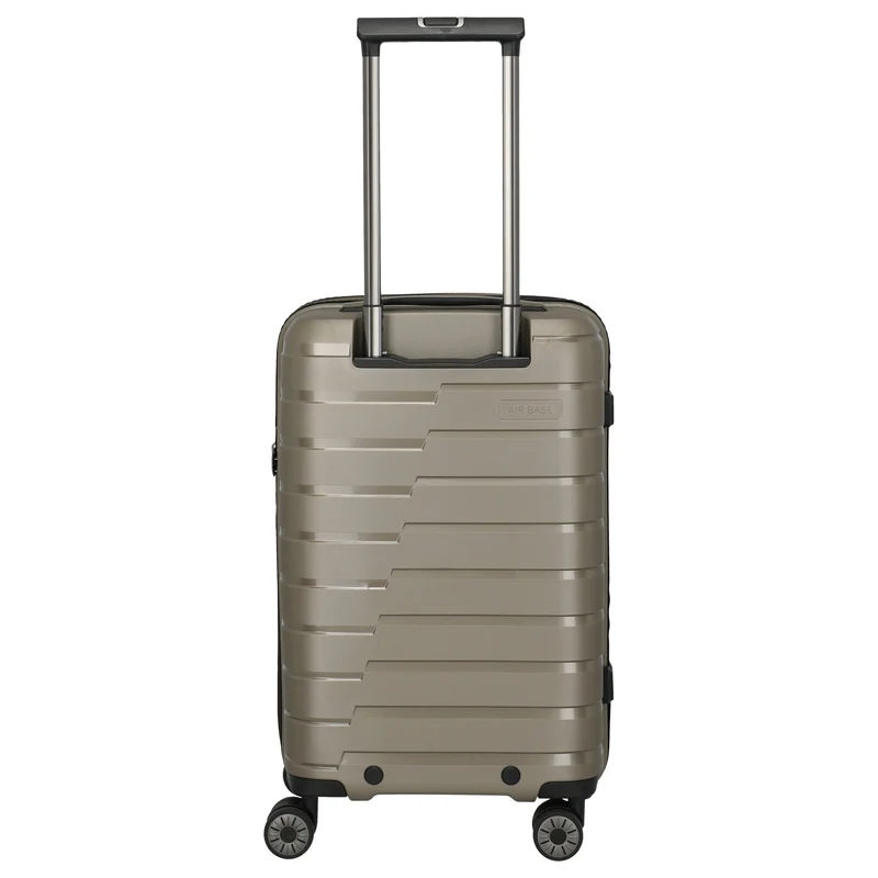 Travelite Air Base Slim - Trolley de cabina con 4 ruedas S 55 cm (champagne)