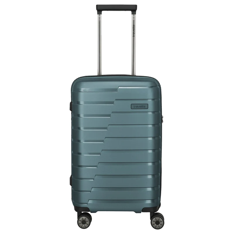 Travelite Air Base Slim - Trolley de cabina con 4 ruedas S 55 cm (ice blue)