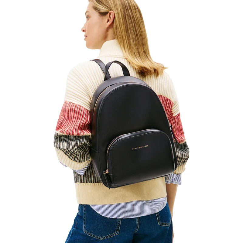 Tommy Hilfiger Logo - Mochila 37 cm (black)