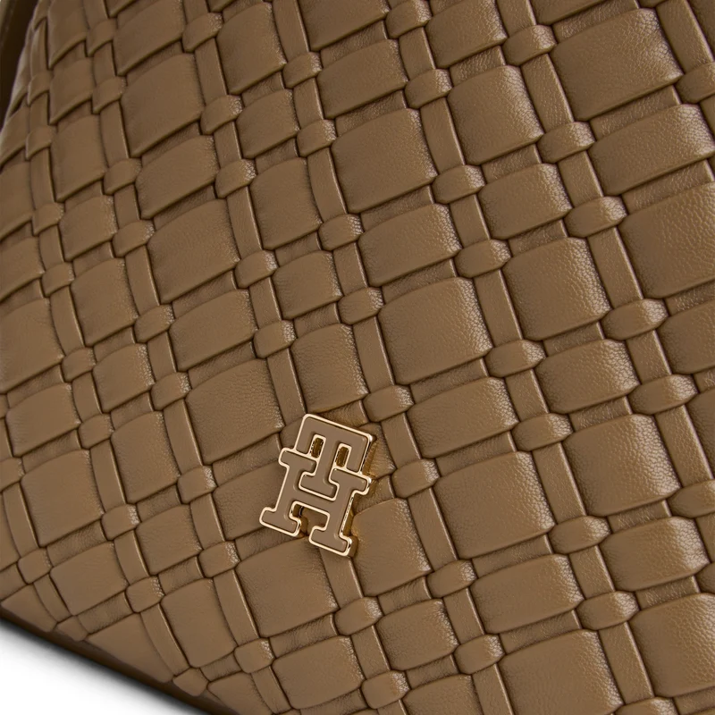Tommy Hilfiger Braided - Bolso de hombro 29 cm (nordic taupe)