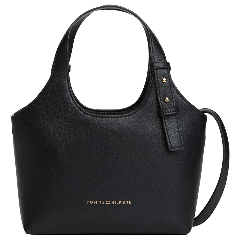 Tommy Hilfiger Logo - Bolso de mano 31 cm (black)