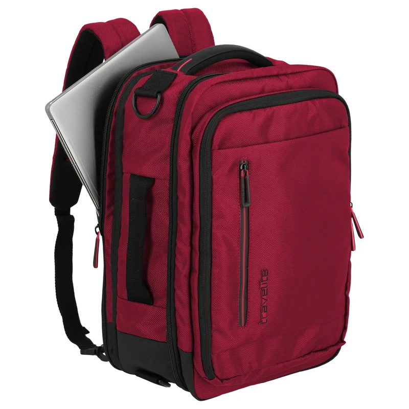 Travelite Crosslite - Bolso de cabina/Mochila S 40 cm (red)