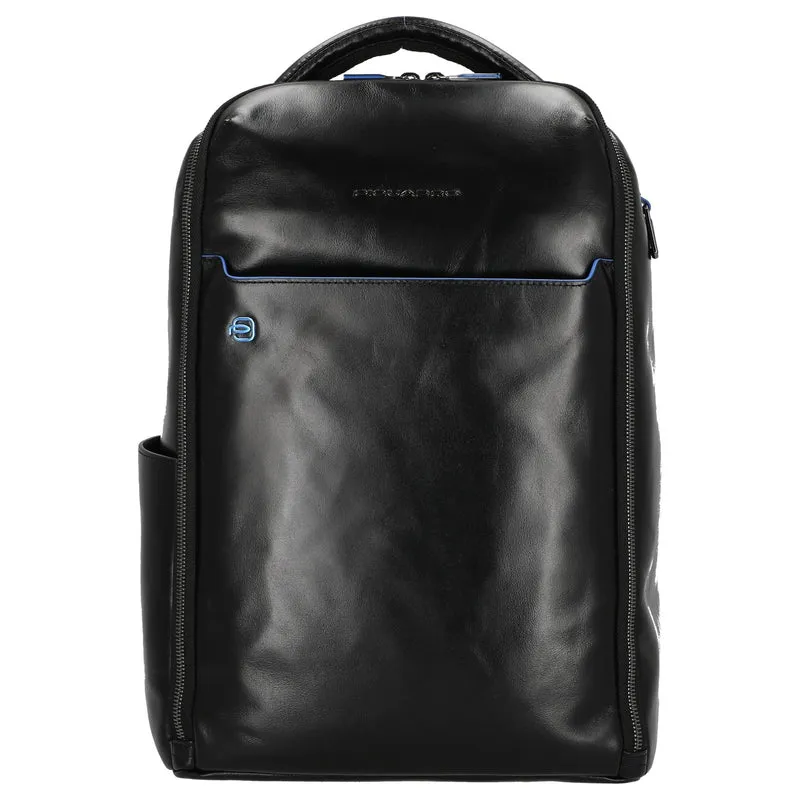 Piquadro Blue Square - Mochila 14" 38 cm (black)