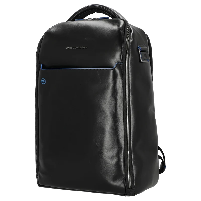 Piquadro Blue Square - Mochila 14" 38 cm (black)