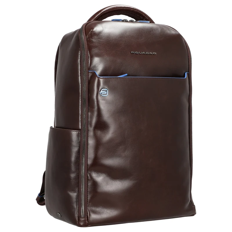 Piquadro Blue Square - Mochila 14" 38 cm (mahogany)