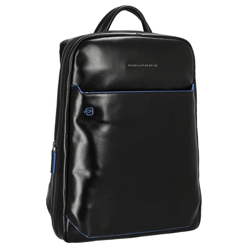 Piquadro Blue Square - Mochila 14" 37 cm (black)
