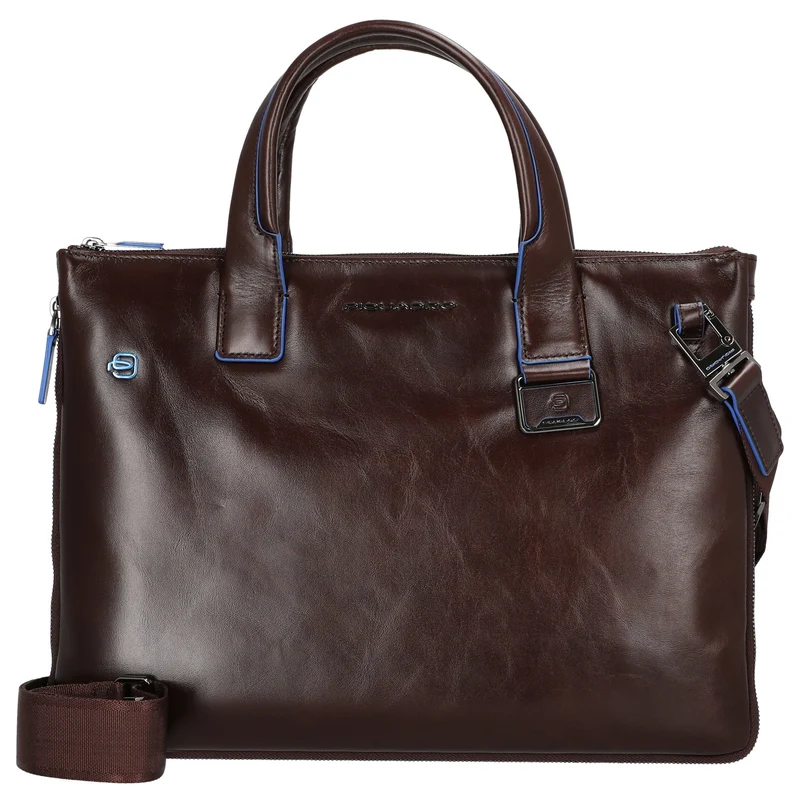 Piquadro Blue Square - Bolsa para portátil 14" 37 cm (mahogany)