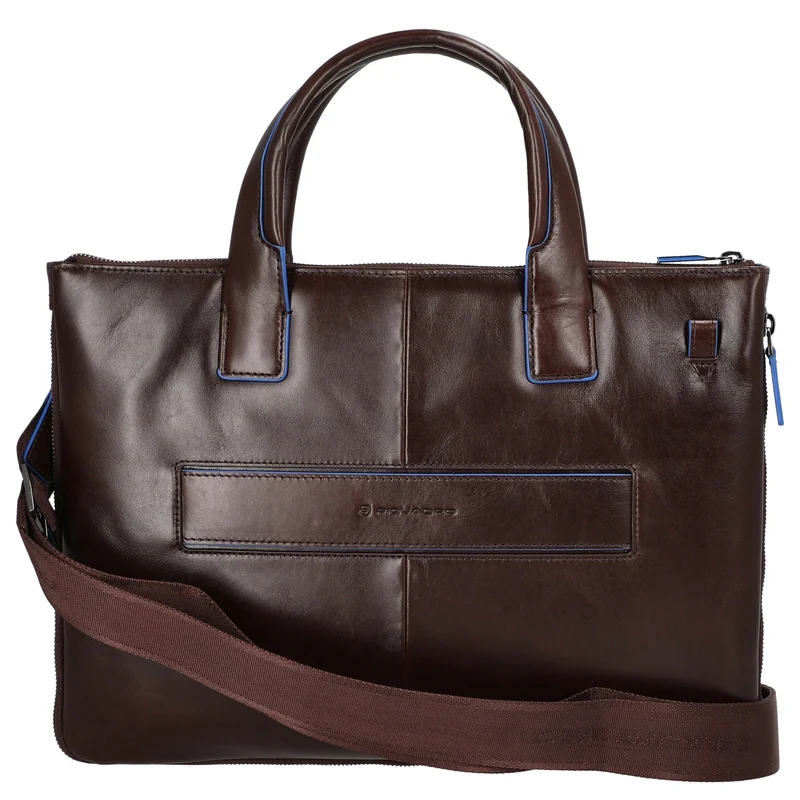Piquadro Blue Square - Bolsa para portátil 14" 37 cm (mahogany)