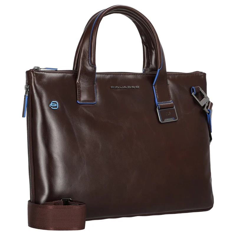Piquadro Blue Square - Bolsa para portátil 14" 37 cm (mahogany)