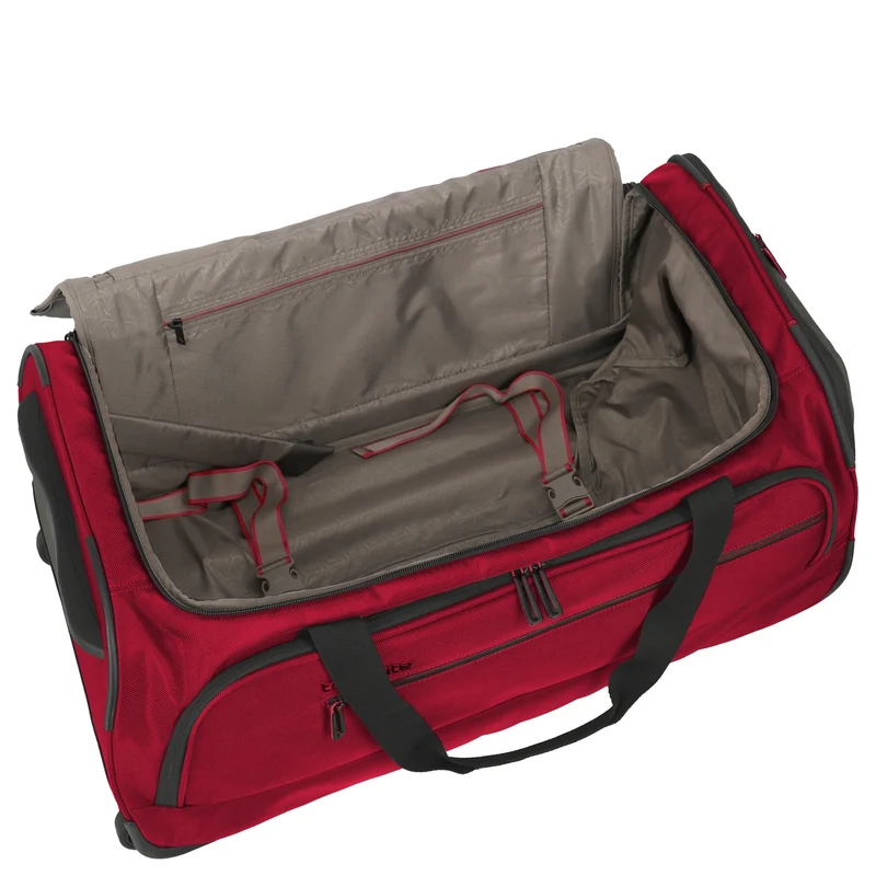 Travelite Crosslite - Bolsa de viaje con 2 ruedas 69 cm (red)