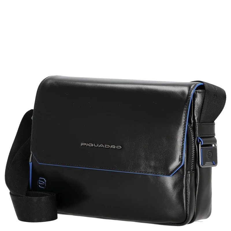 Piquadro Blue Square - Bolso bandolera 23 cm (black)