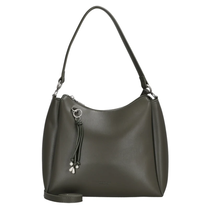 Seidenfelt Sandve Midi Hobo - Bolso de hombro 31 cm (khaki)
