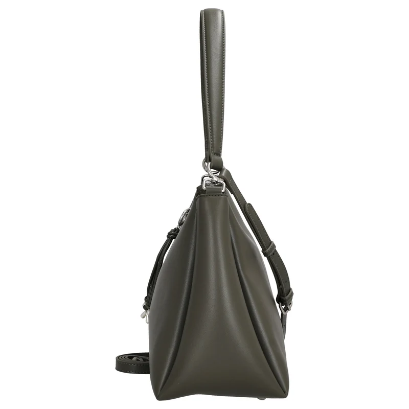 Seidenfelt Sandve Midi Hobo - Bolso de hombro 31 cm (khaki)