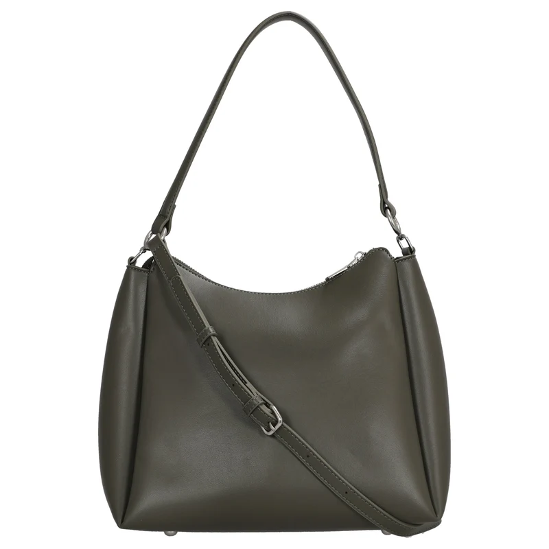 Seidenfelt Sandve Midi Hobo - Bolso de hombro 31 cm (khaki)
