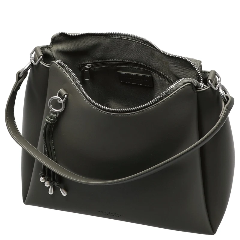 Seidenfelt Sandve Midi Hobo - Bolso de hombro 31 cm (khaki)