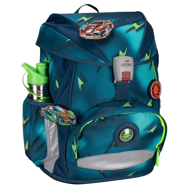 DerDieDas ErgoFlex Light - Mochila escolar Set 5tlg. 800g (Magic Light)