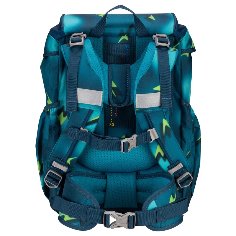 DerDieDas ErgoFlex Light - Mochila escolar Set 5tlg. 800g (Magic Light)