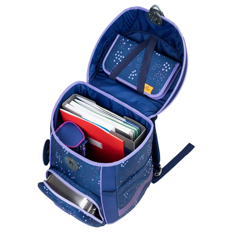 DerDieDas ErgoFlex Easy - Mochila escolar Set 5tlg. 950 g (Deep Ocean)
