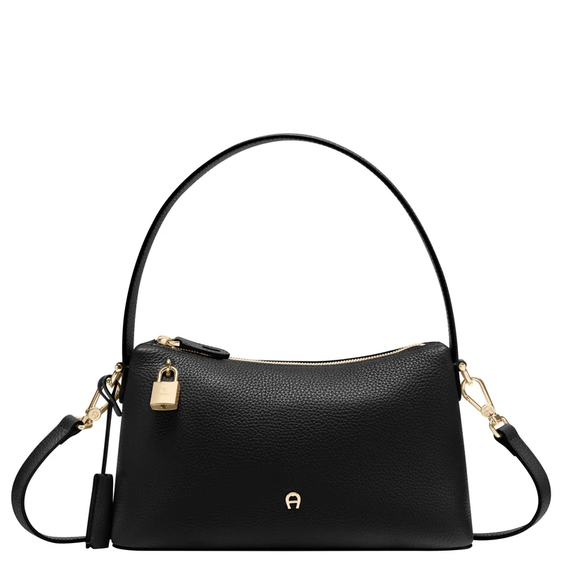 Aigner Delia - Bolso de hombro S 27 cm (black)