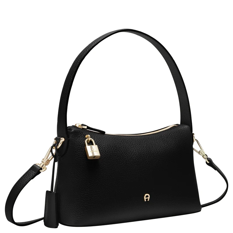 Aigner Delia - Bolso de hombro S 27 cm (black)