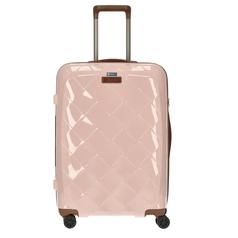 Stratic Leather and More - Trolley de 4 ruedas 66 cm M (rose)