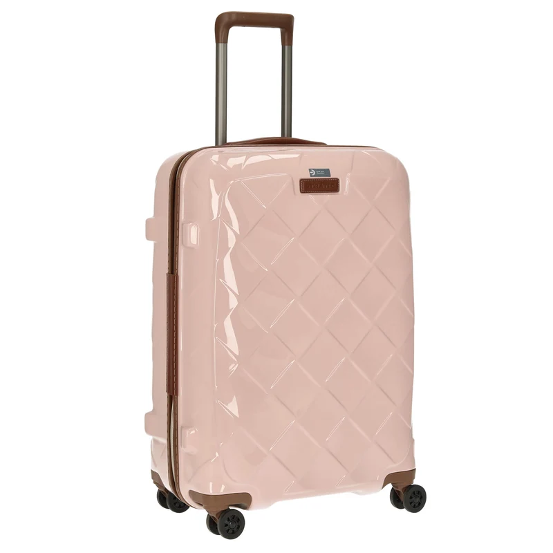 Stratic Leather and More - Trolley de 4 ruedas 66 cm M (rose)