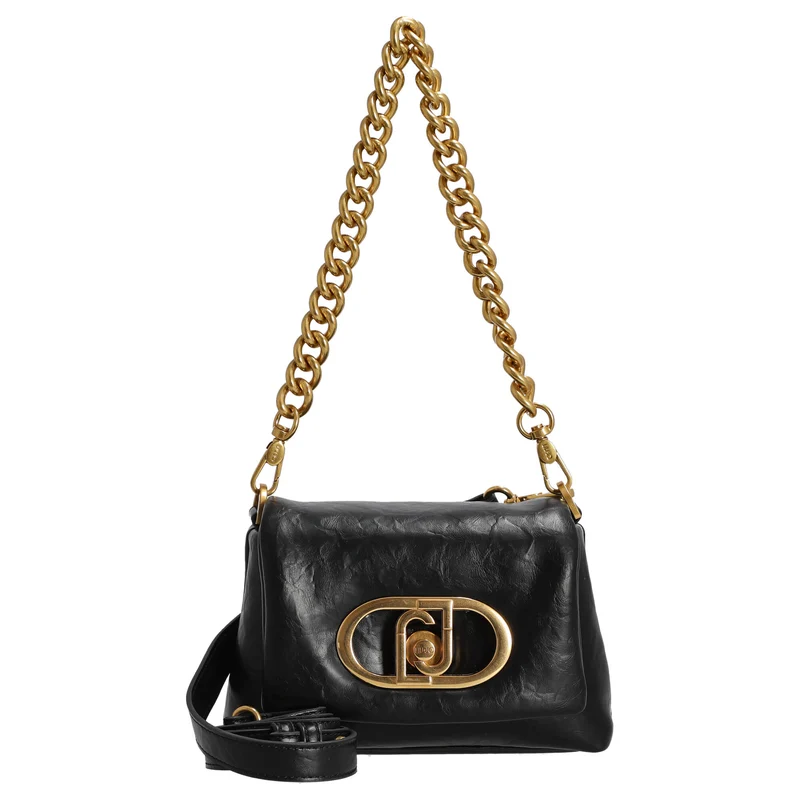 Liu Jo Lapuffy - Bolso bandolera S 19 cm (negro)