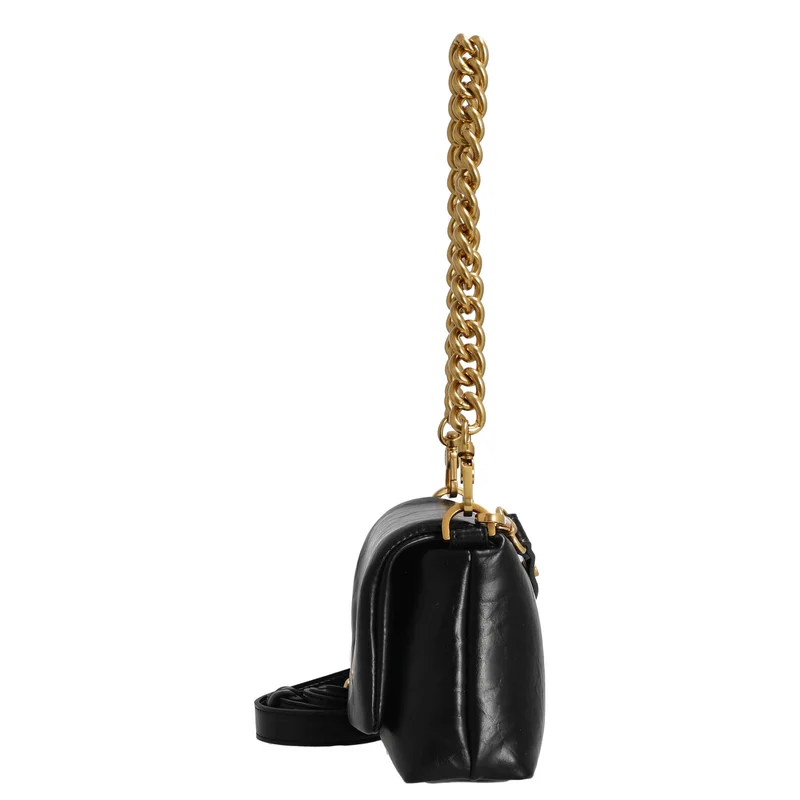 Liu Jo Lapuffy - Bolso bandolera S 19 cm (negro)